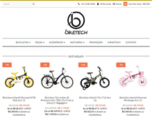 Tablet Screenshot of biketech.com.br